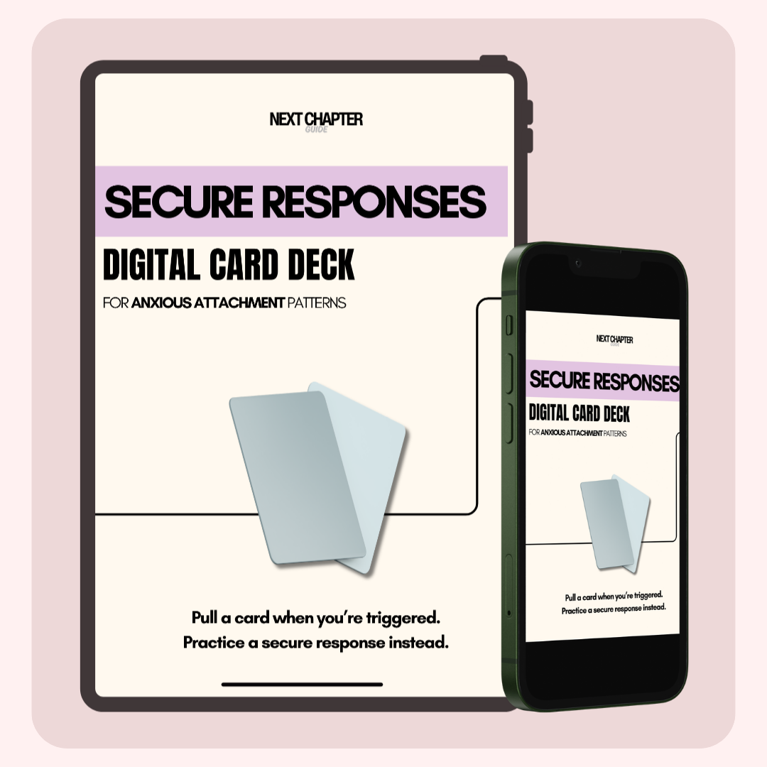 SECURE RESPONSES FOR ANXIOUS ATTACHMENT - DIGITAL CARD DECK
