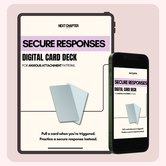 SECURE RESPONSES FOR ANXIOUS ATTACHMENT - DIGITAL CARD DECK